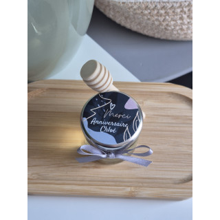 Mini pots de miel personnalisés – Cadeaux invités anniversaire