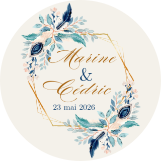 Mini pots de miel personnalisés – Cadeaux invités mariage