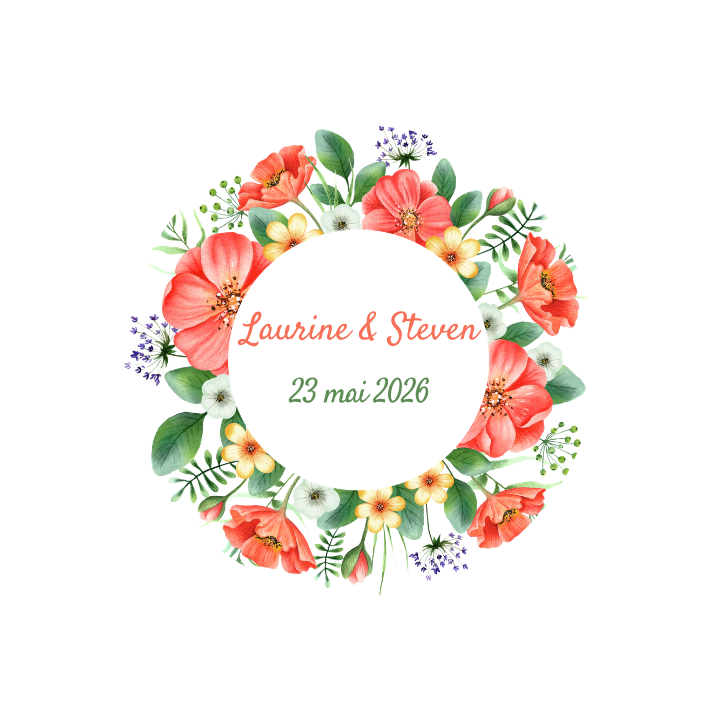 Mini pots de miel personnalisés – Cadeaux invités mariage