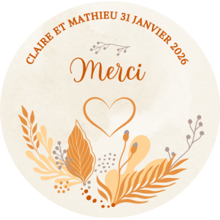 Mini pots de miel personnalisés – Cadeaux invités mariage