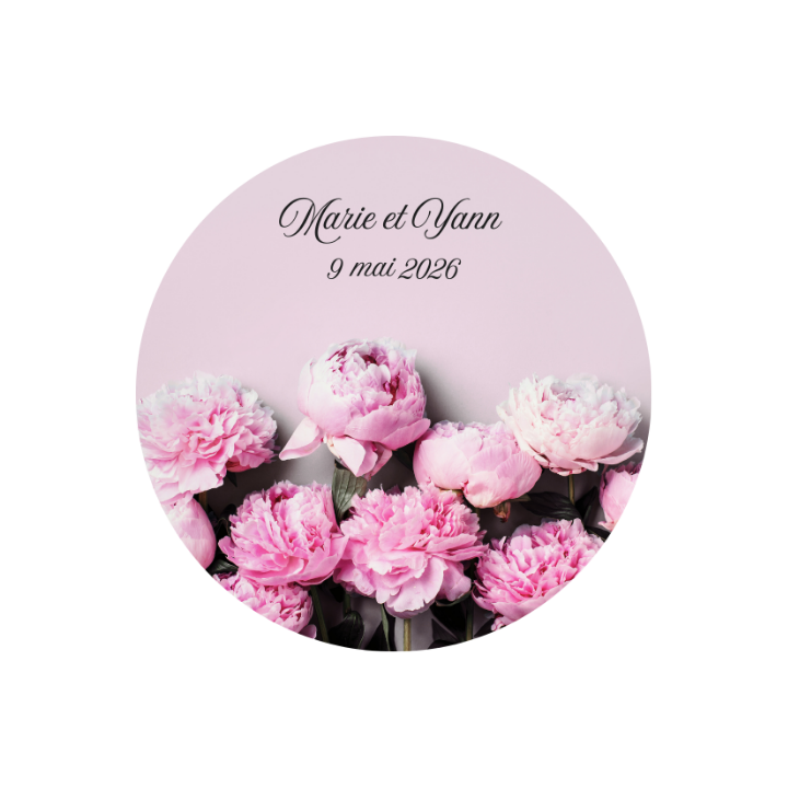 Mini pots de miel personnalisés – Cadeaux invités mariage