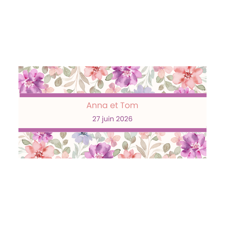 Mini pots de miel personnalisés – Cadeaux invités mariage