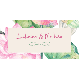 Mini pots de miel personnalisés – Cadeaux invités mariage