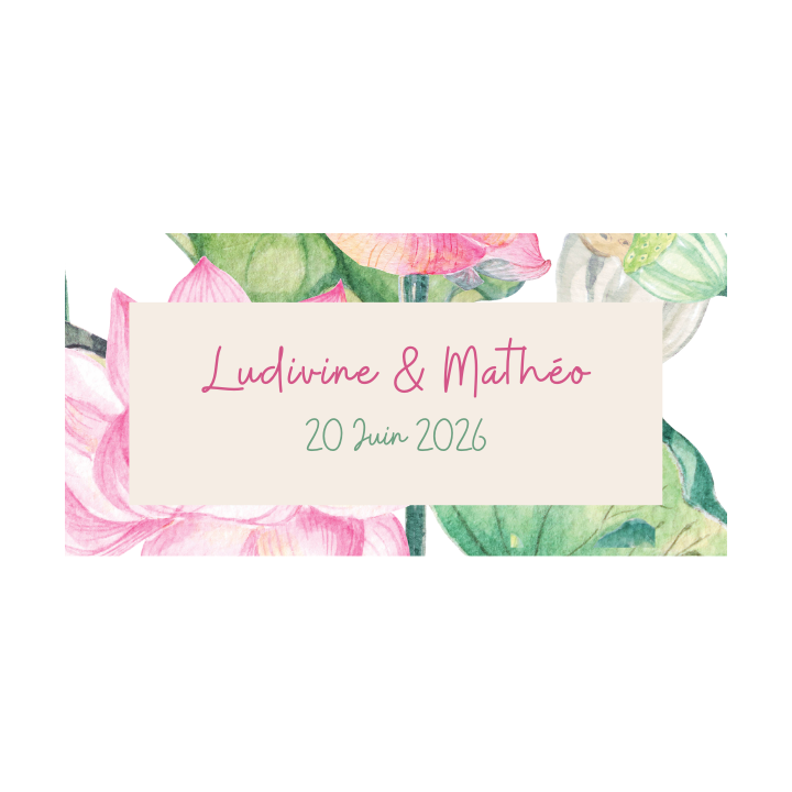 Mini pots de miel personnalisés – Cadeaux invités mariage