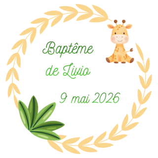 Mini pots de miel personnalisés – Naissance & Baptême