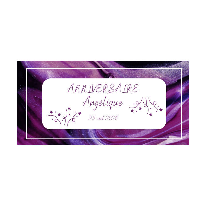 Mini pots de miel personnalisés – Cadeaux invités anniversaire