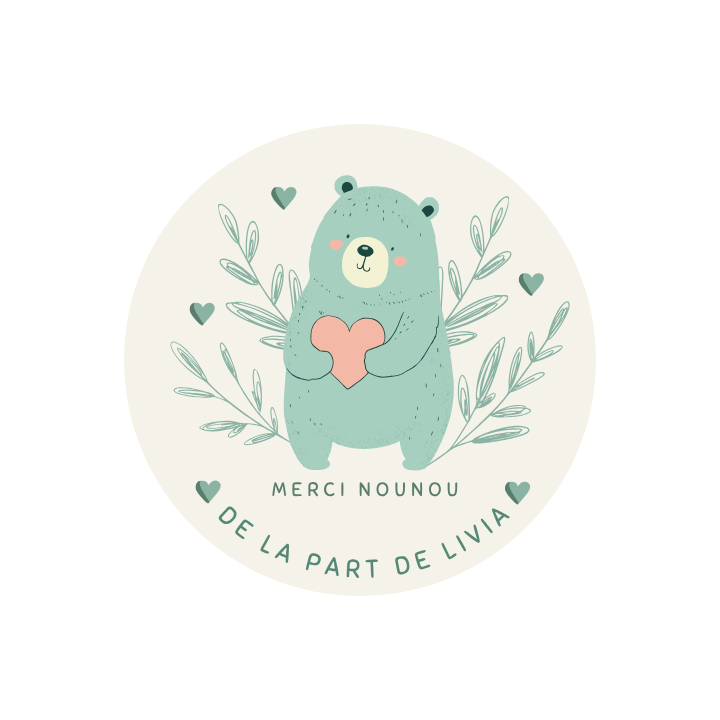 Cadeau Maîtresse, Nounou, ATSEM | Pot de Miel Personnalisé 100 ml
