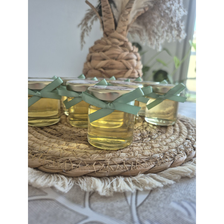 Mini pots de miel personnalisés – Cadeaux invités mariage