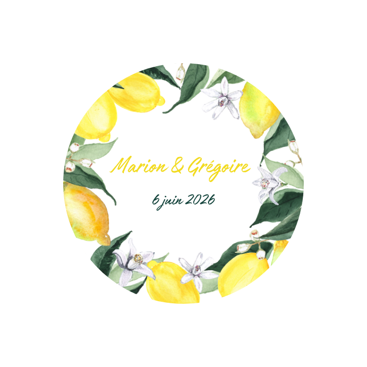 Mini pots de miel personnalisés – Cadeaux invités mariage