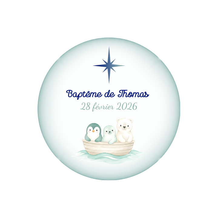 Mini pots de miel personnalisés – Naissance & Baptême
